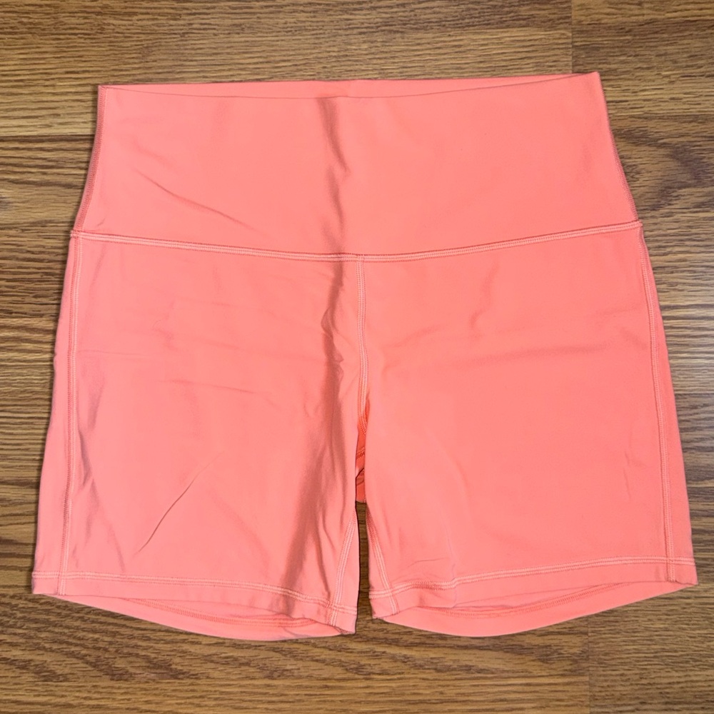 Lululemon Align High-rise Short 6” - Size 12/Sunny Coral